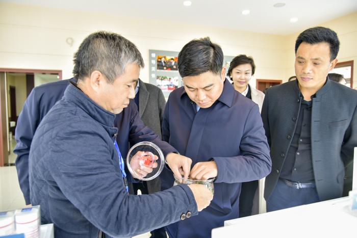 张龙总裁一行首站抵达邯郸市馆陶县考察
